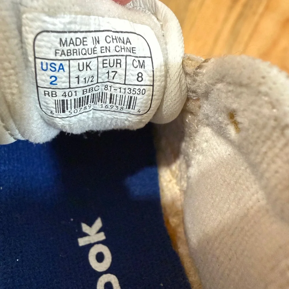 Lot of 4 Hey Dude Vans Toms Reebok Pink‎ Sneakers Baby Shoes Sizes 1 And 2